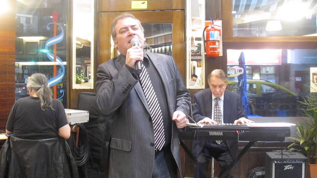 CLAUDIO GARCÉS con JORGE DRAGONE en  BAR GARDEL