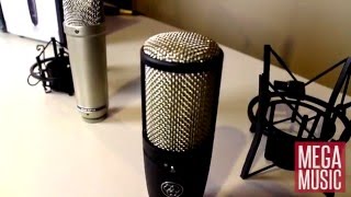 Video thumbnail for AKG P420 and Rode NT1A Studio Microphones - Listen and compare! by Mega Music