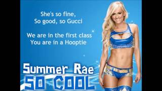 Summer Rae WWE Theme - So Cool (lyrics) - YouTube