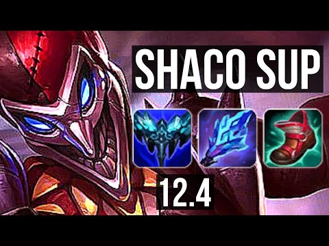 SHACO & Senna vs YUUMI & Zeri (SUP) | Rank 1 Shaco, 1000+ games, 4/3/17 | KR Grandmaster | 12.4