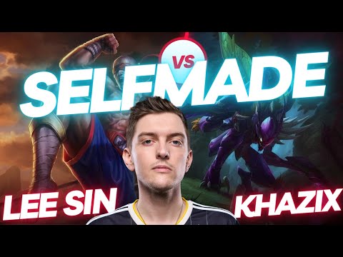 SELFMADE | LEE SIN VS KHAZIX | JNG GAMEPLAY | Patch 13.24 / Season 13 | #LeagueofLegends