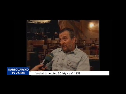 1999 – Cheb: Ředitelem divadla se stal Miloš Růžička (TV Západ)