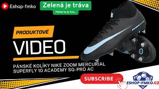 Pánské kolíky Nike Zoom Mercurial Superfly 10 Academy SG-Pro AC černá