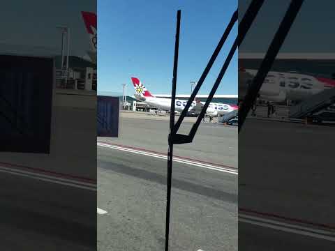 Una panorámica terrestre del aeropuerto internacional de Ezeiza Buenos Aires Argentina  #argentina