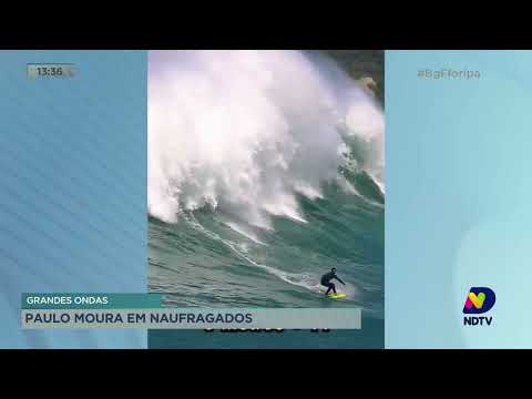 Reportagem NDTV: A maior onda surfada e filmada da Ilha, com Paulo Moura