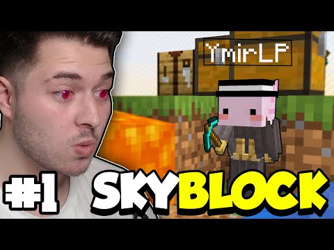WE STARTED PERFECTLY!!  |  Minecraft SkyBlock #1