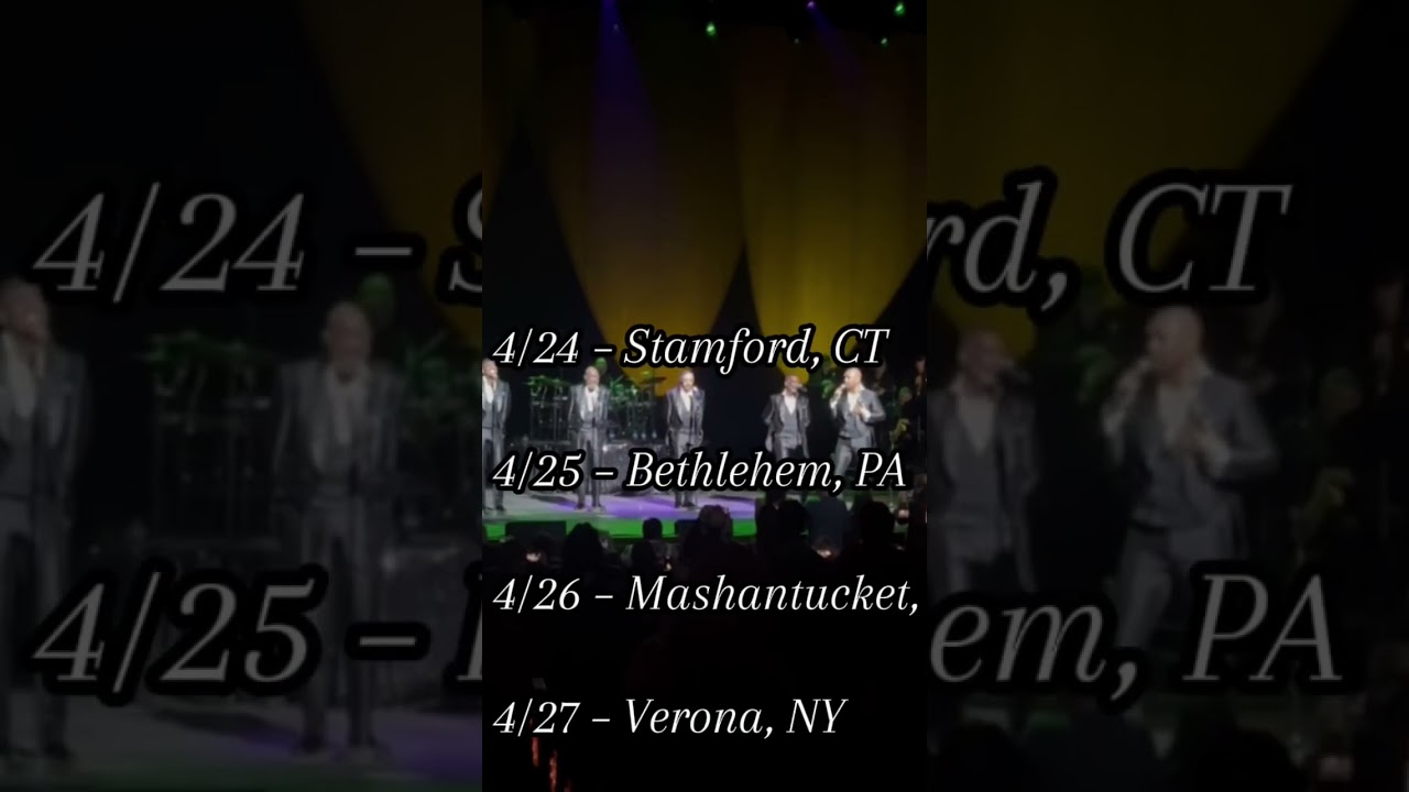 When we’re together, we’re family. Be sure to see us on tour!  🤍 #thetemptations #ontour