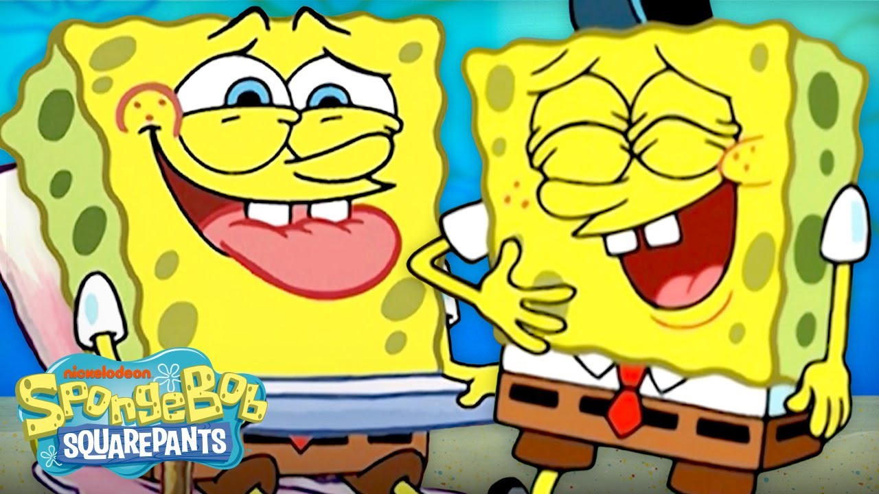 SpongeBob LAUGHING OUT LOUD For 10 Minutes Straight 😂 | SpongeBob