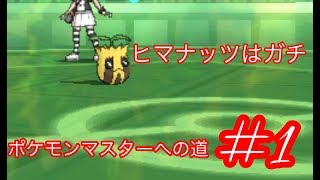 ポケモンマスターへの道＃１　【ヒマナッツの逆襲】