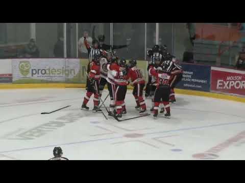 Christophe Losier big hit on Dany Potvin & Gaby Roch comes to the rescue - 22-04-22