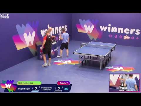 Winners League  28.07.21  Chugai Sergei - Storozhenko Aleksandr   21:00