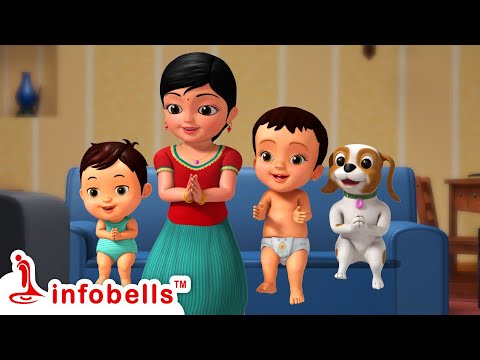 ಶಾಲೆಗೆ ರಜೆ ಶುರುವಾಯಿತು - School Holidays | Kannada Rhymes & Cartoons | Infobells #kannadarhymes