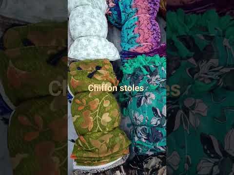 Chiffon stole