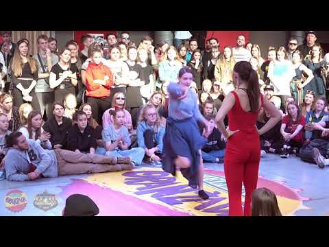 Ćwierćfinał Waacking - Maja vs Michalina || Rytm Ulicy 2019