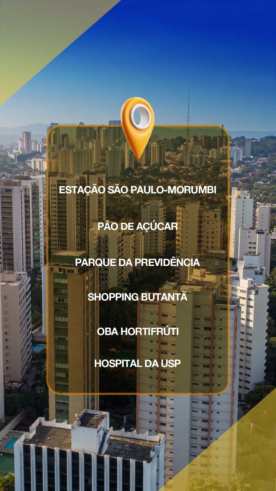 Se você, assim como eu, ama ter tudo por perto, o Plano&Mais Butantã é pra você! 🏠🧡