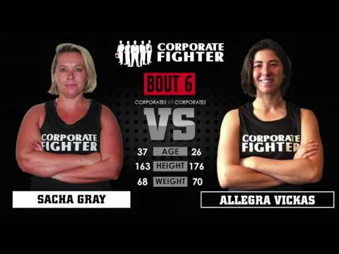 Corporate Fighter 21 - Sascha Gray v Allegra Vickas
