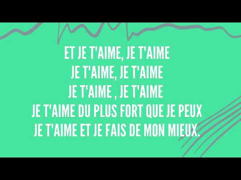 Je t'aime - Camille Lellouche, Grand corps malade ( Lyrics)