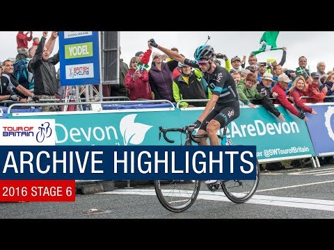 2016 Tour of Britain | Stage Six Highlights | Sidmouth to Haytor