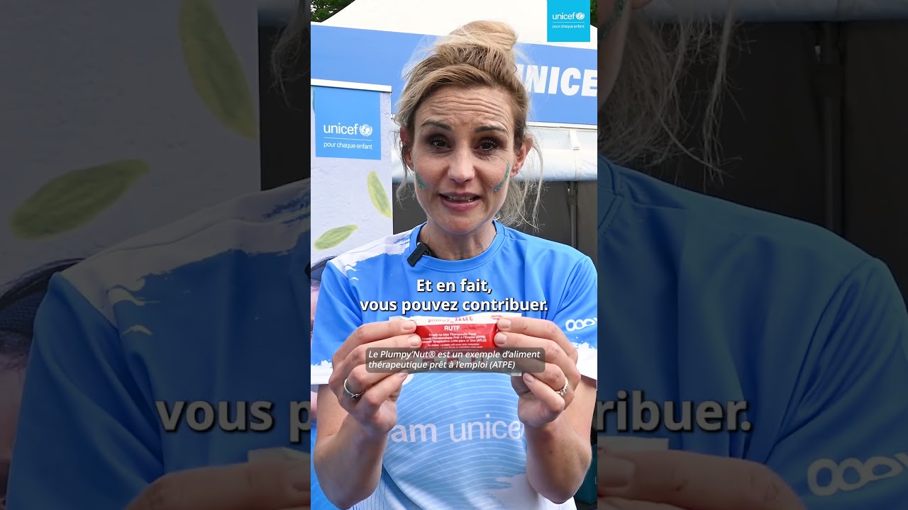 Elodie Gossuin : chaque soutien compte pour la nutrition des enfants | UNICEF France