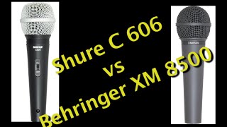 Video thumbnail for Cheap Shure Handheld vs Cheap Behringer Handheld by Toaden