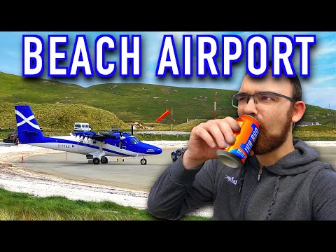 I flew to the World’s ONLY beach Airport