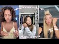 GRWM For School Compilation ‍ ️ Pt 2