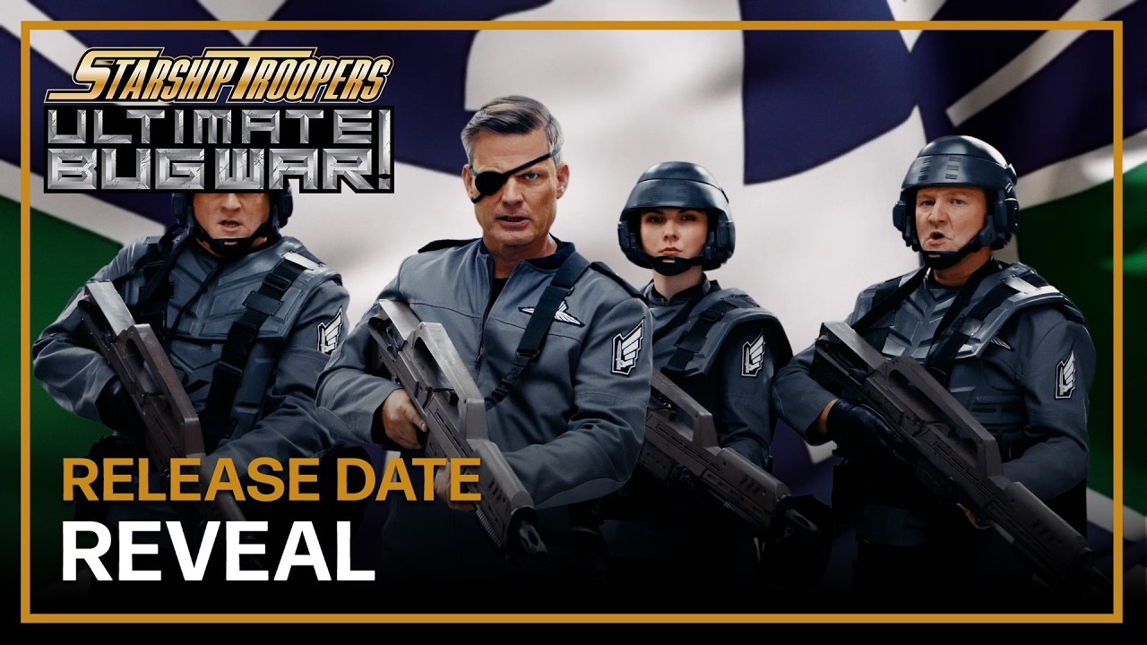 Starship Troopers: Ultimate Bug War! Release Date Reveal & Demo Release! - YouTube