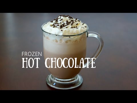 Easy Frozen Hot Chocolate Recipe