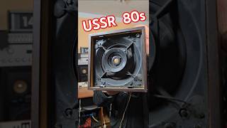 80s Vintage Rare USSR SPEAKER BOX Radiotehnika 6AC-2 Sound Test