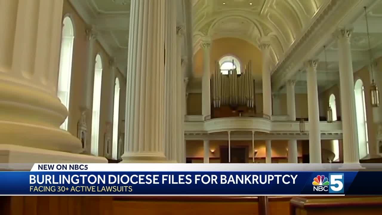 Roman Catholic Diocese of Burlington, Vermont files for bankruptcy