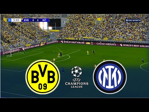 BORUSSIA DORTMUND vs INTER MILAN | UEFA CHAMPIONS LEAGUE 2025/26