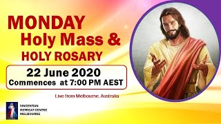 Download Lagu Daily Holy Mass followed by Holy Rosary - Monday 22nd June 2020 - Fr Rojan George, V.C Thumbnail