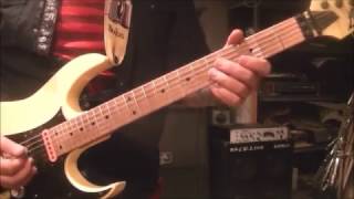 How to play Burning Like A Flame by Dokken on guitar by Mike Gross