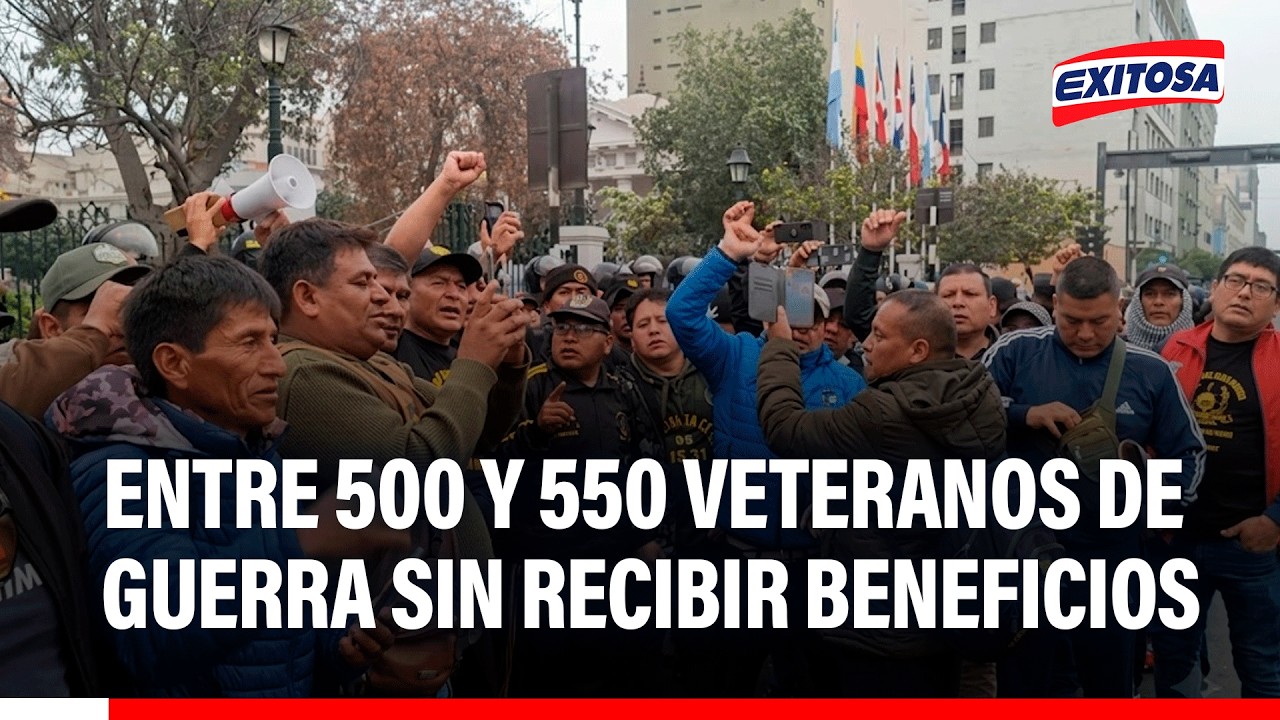 🔴🔵 Más de 500 veteranos de guerra han sido excluidos de beneficios, según Luis Romero