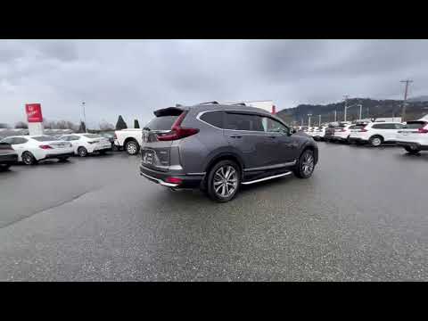 2020 Honda CR-V Touring AWD in Gray for sale at Murray Honda in Chilliwack, BC