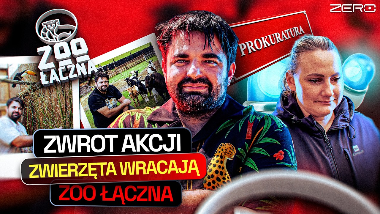 ZWIERZĘTA WRACAJĄ DO WŁAŚCICIELA ZOO ŁĄCZNA. ZATRZYMANO POLICJANTKĘ, KTÓRA ZOO OSTRZEGŁA