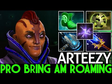 ARTEEZY [Anti Mage] Pro Bring AM Roaming with Pos5 Cancer Build Dota 2