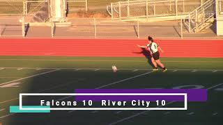 Falcons Girls vs River City 2 17 2018