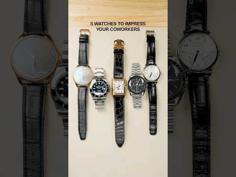 Five Watches to Impress Your Coworkers: Rolex, Omega and more l SwissWatchExpo