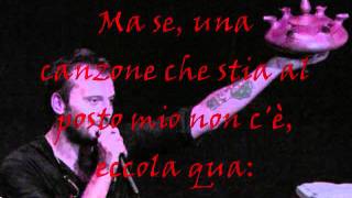 cesare cremonini padrepadre versione piano + testo (introvabile)