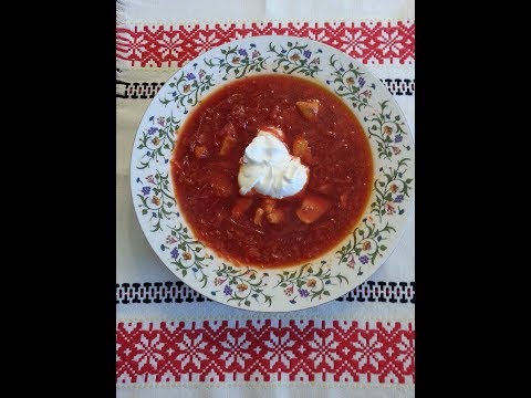 Pink soup, Borsc, Beet Cabbage Soup