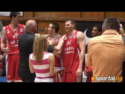 Lukoil Academic won a ninth consecutive title