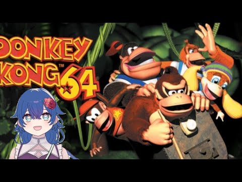 ［#ドンキーコング64］チャンキー可愛い！[牡丹フウア/個人Vtuber］