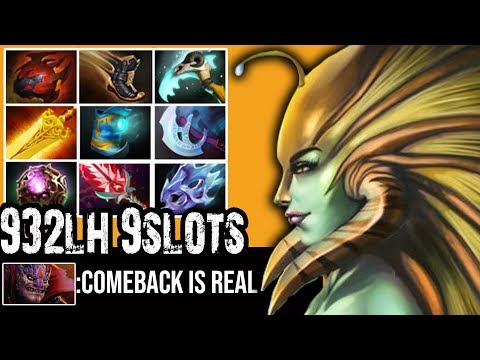 Sumail Plays [Naga Riren] 932Last Hits, 888GPM With 9Slots | Dota 2 New Update 7.13b | Full Game