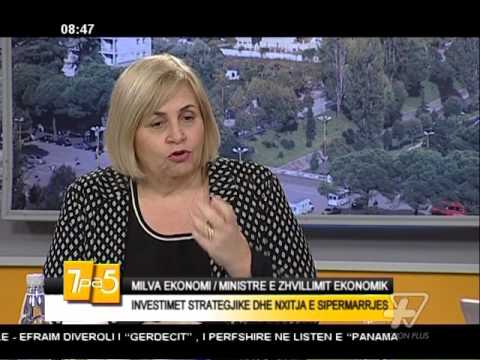 7pa5 - Investimet strategjike dhe nxitja e sipermarrjes - 8 Prill 2016 - Show - Vizion Plus