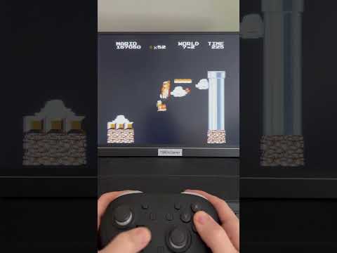 Очень сложная концовка уровня Марио