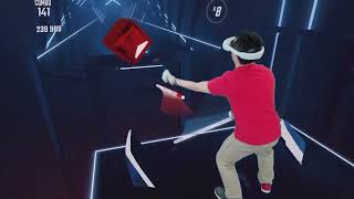 Beat Saber Mixed Reality (Test) - Run DMC - It's Tricky