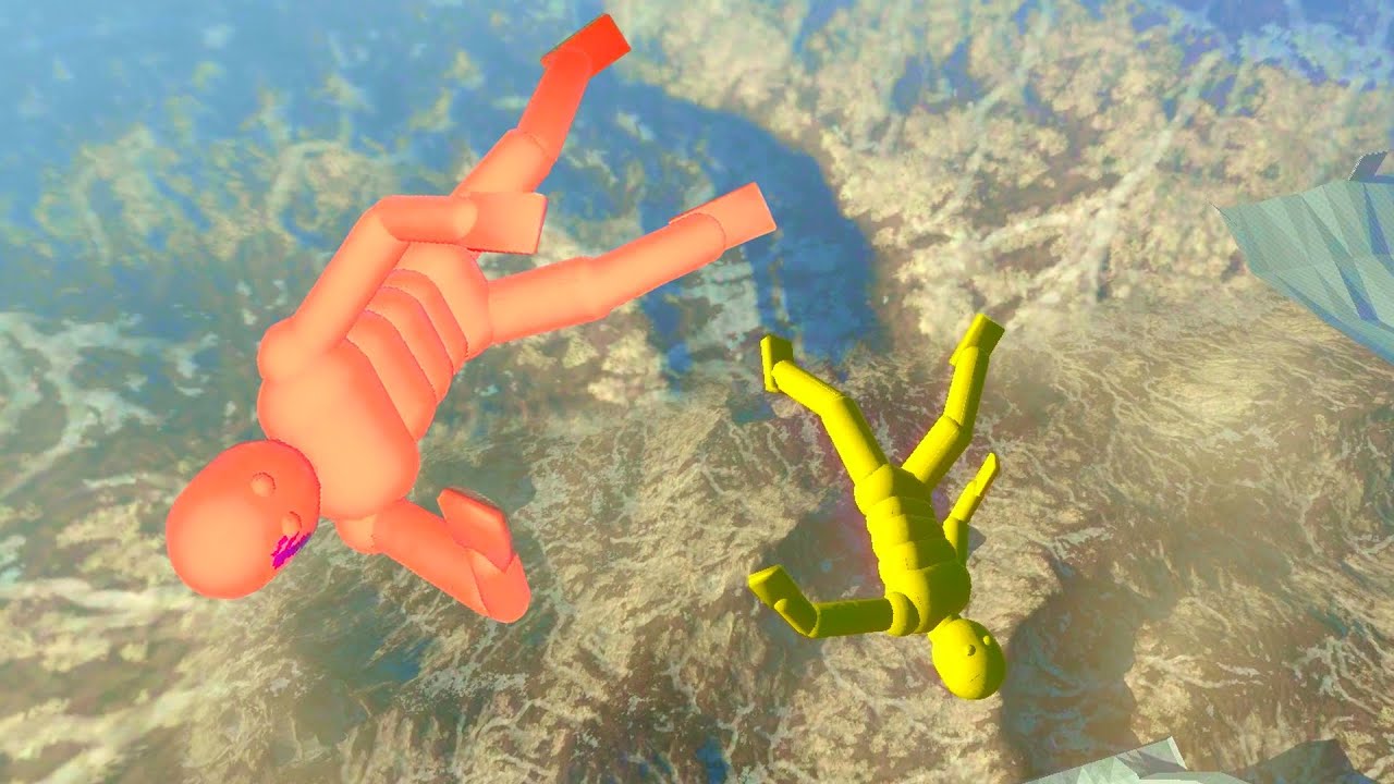 Drop the Ragdolls and tease them - Overgrowth