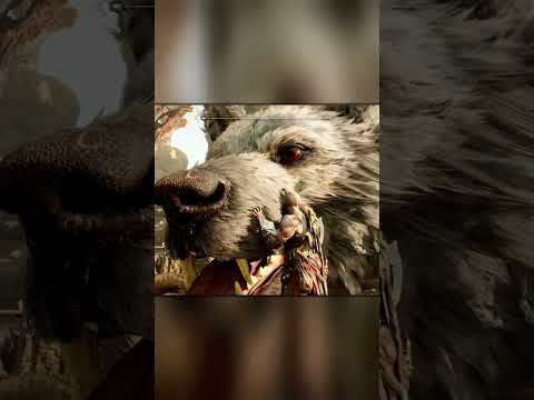 Kratos Tells Fenrir to Sit & Good Boy God of War Ragnarök
