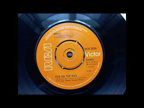 The Sweet - Fox On The Run (1974 RCA 2524 a-side) Vinyl rip